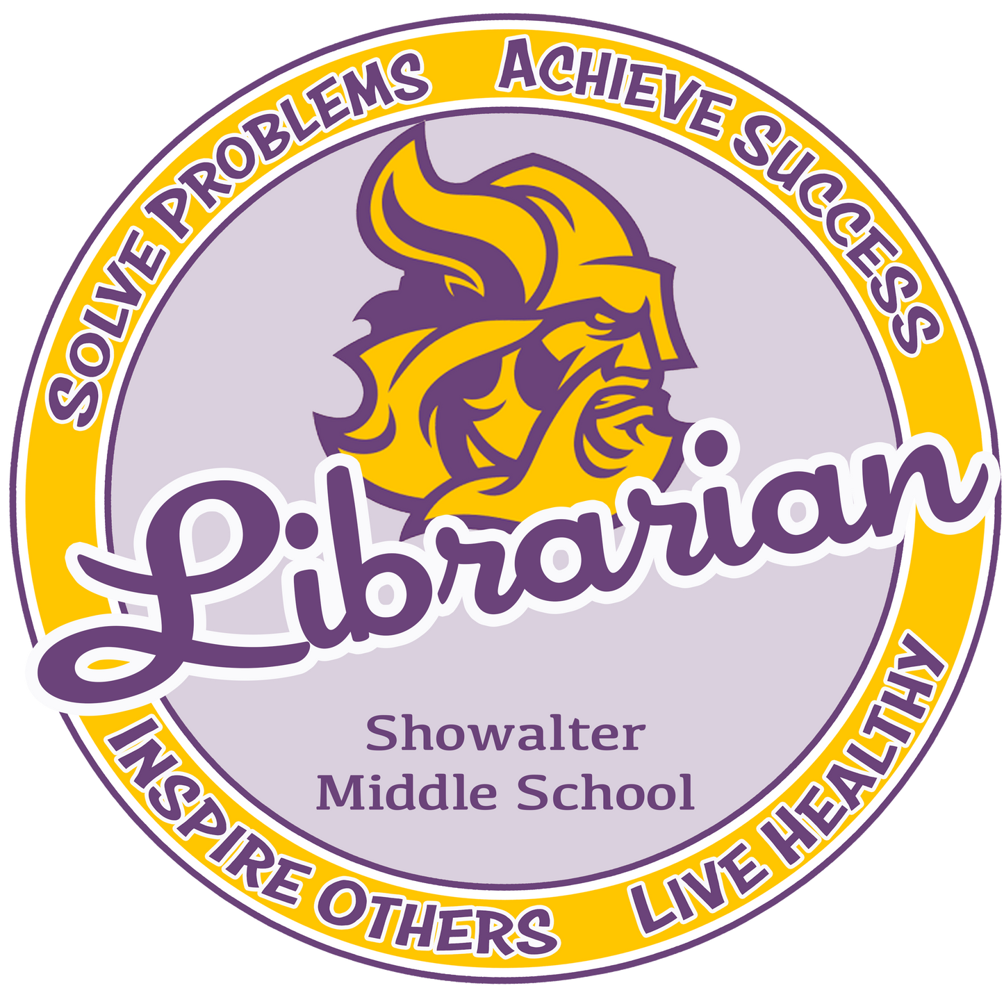 Librarian Showalter Middle School Tee