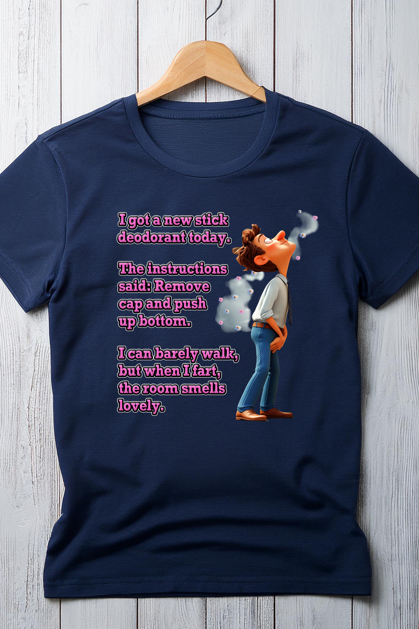 Stick Deodorant Instructions T-Shirt