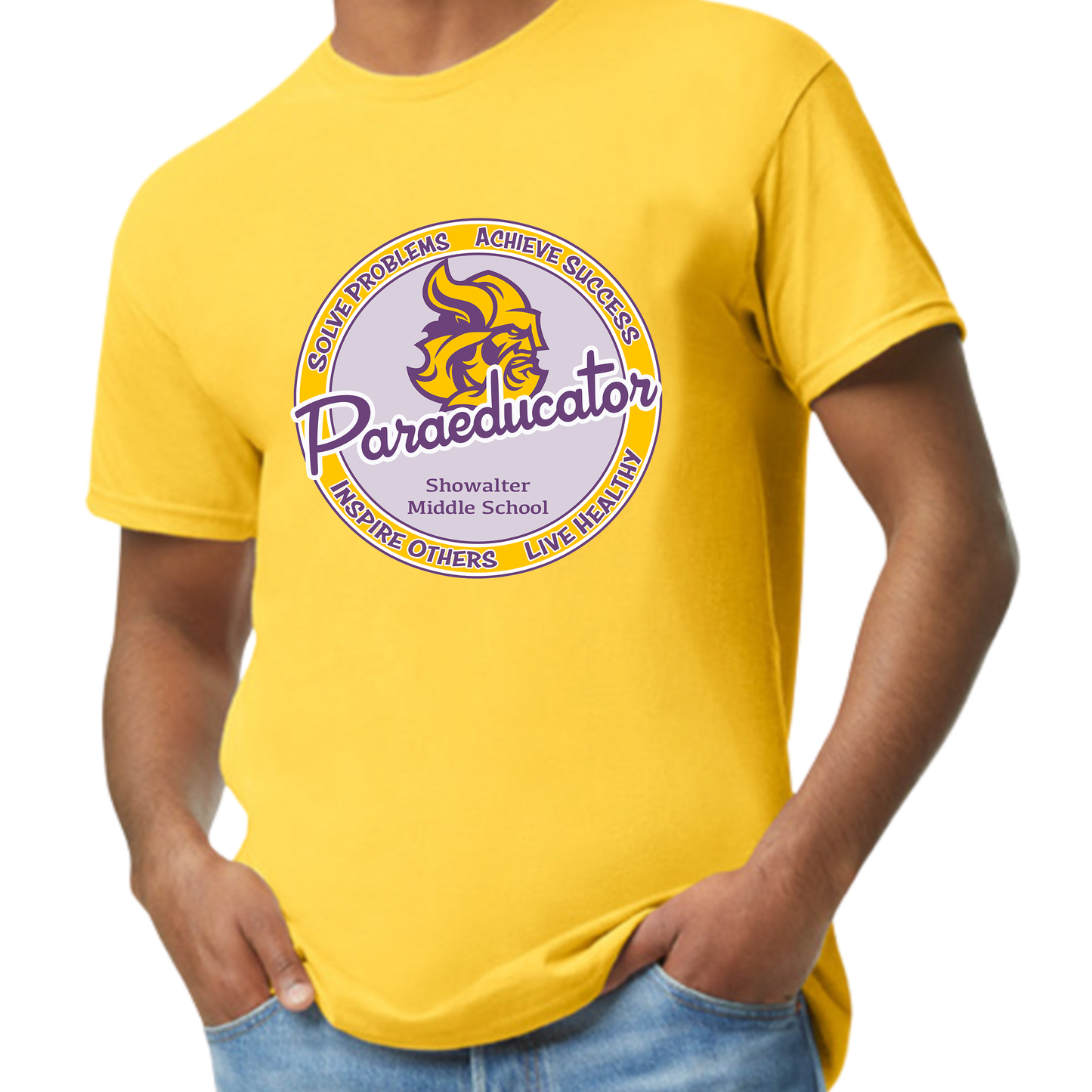 Librarian Showalter Middle School Tee