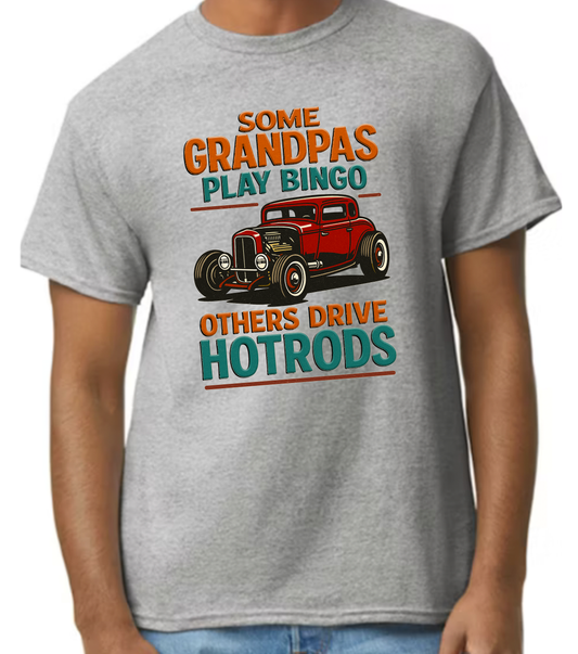 Some Grandpas Play Bingo, Others Drive Hotrods