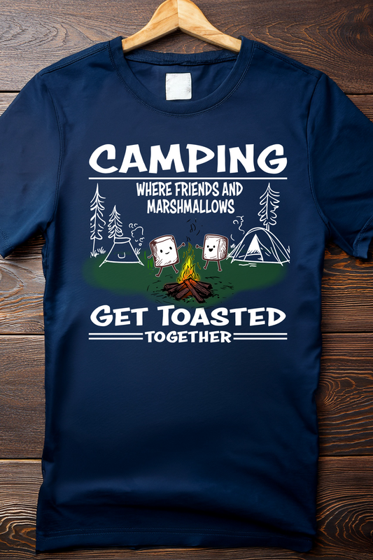 Camping: Where Friends and Marshmallows Get Toasted Together