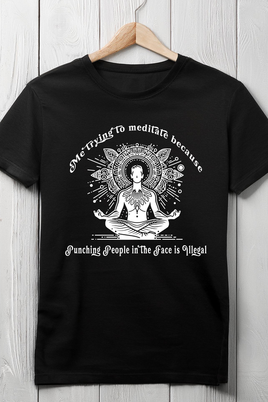 Meditation Over Violence Tee