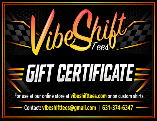 VibeShift Tees Gift Cards